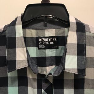 Zoo York mens XXL button down casual shirt